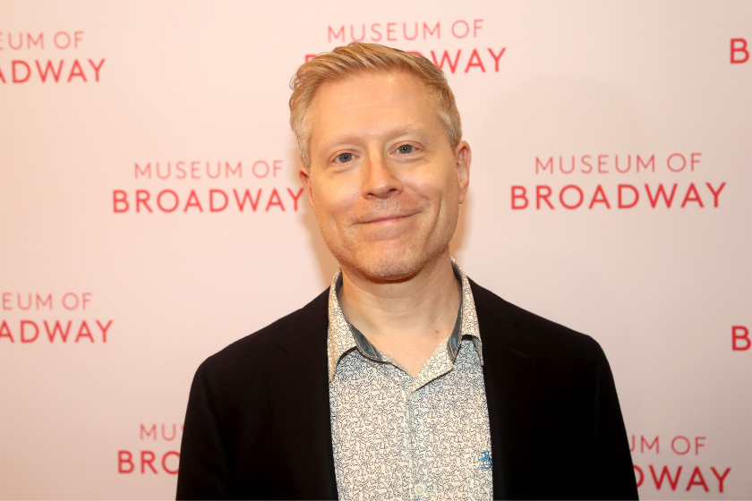 Anthony Rapp attends The Museum Of Broadway Opening Night at Museum of Broadway on November 12, 2022 in New York City.