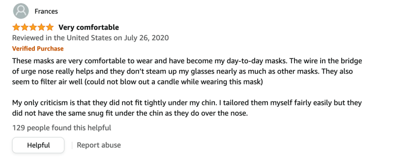 masks for glasses