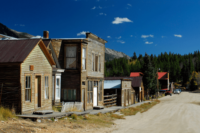 St Elmo Ghost Town located in Central Colorado, near Buna Vista. Old silver mines nearby.