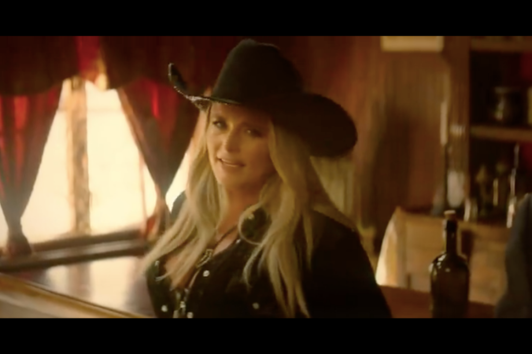 screengrab of Miranda Lambert in If I Was a Cowboy video