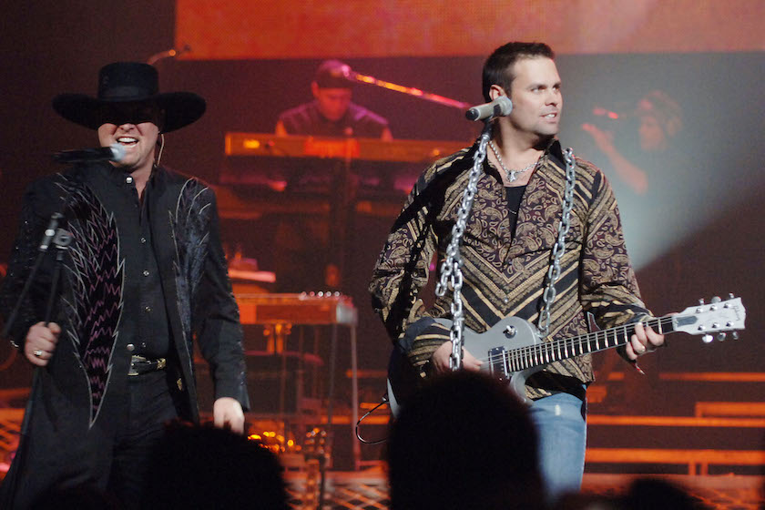 Eddie Montgomery and Troy Gentry of Montgomery Gentry at Sprint and SunTrust presents Sound & Speed - Day2