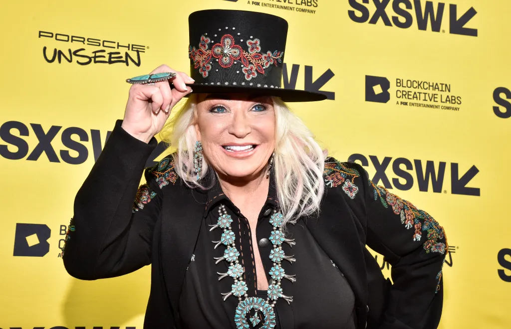 Tanya Tucker attends the premiere of "The Return of Tanya Tucker" during the 2022 SXSW Conference and Festival - Day 3 at the Zach Theatre on March 13, 2022 in Austin, Texas. 