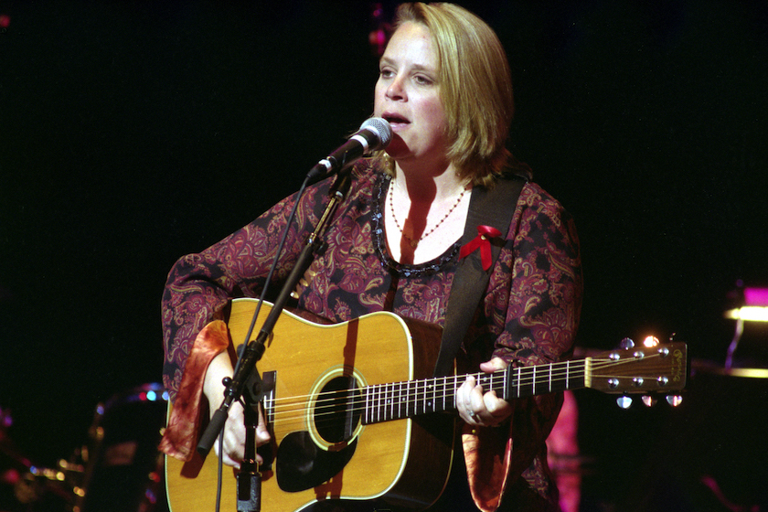 Mary Chapin Carpenter performing at Town Hall on Wednesday night, May 17, 2004.