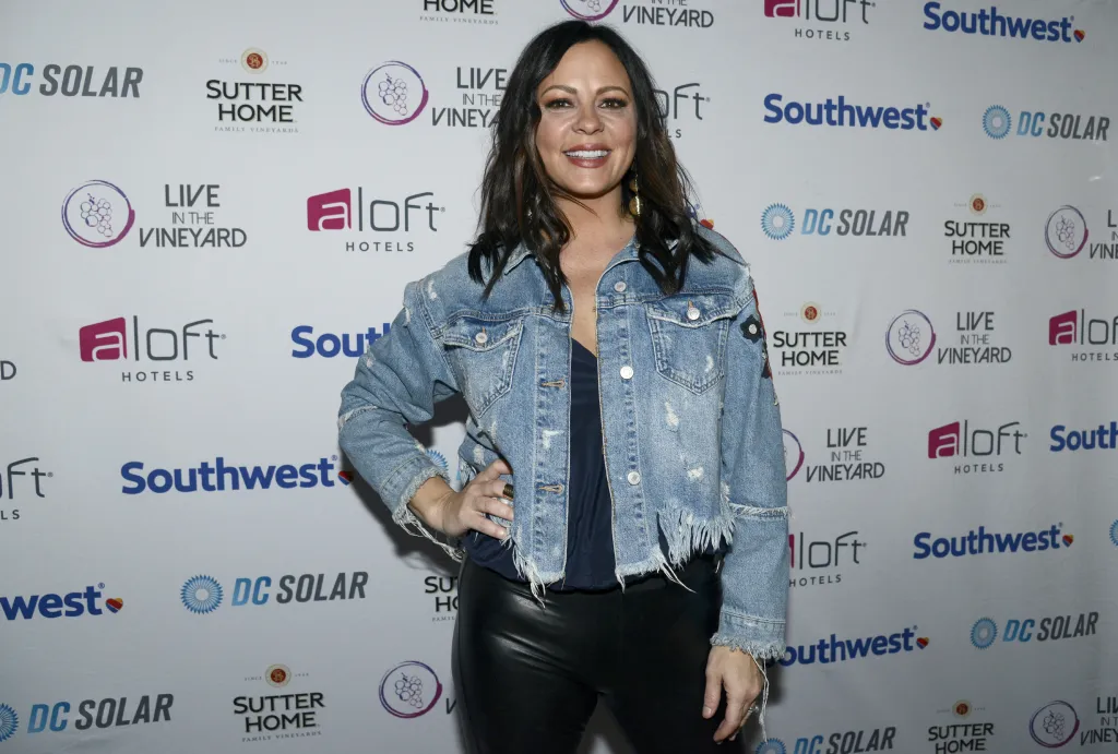 Sara Evans poses during Live In The Vineyard 2017 at the Uptown Theatre on November 3, 2017 in Napa, California. (