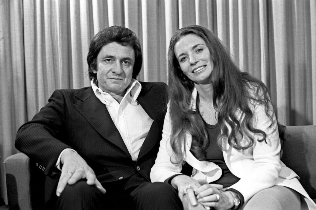 Johnny Cash and his wife June Carter arrived in Australia with their son John carter Cash on 19 March 1973.