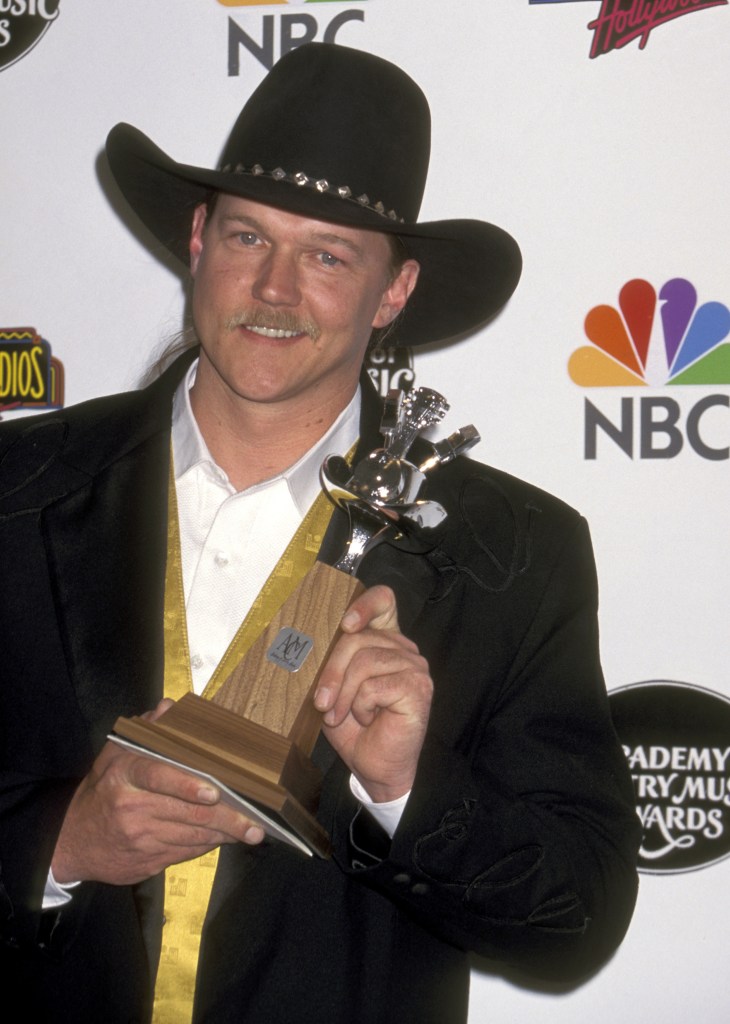 Trace Adkins during The 32nd Annual Academy of Country Music Awards - Arrivals and Pressroom at Universal Amphitheatre in Universal City, California, United States.