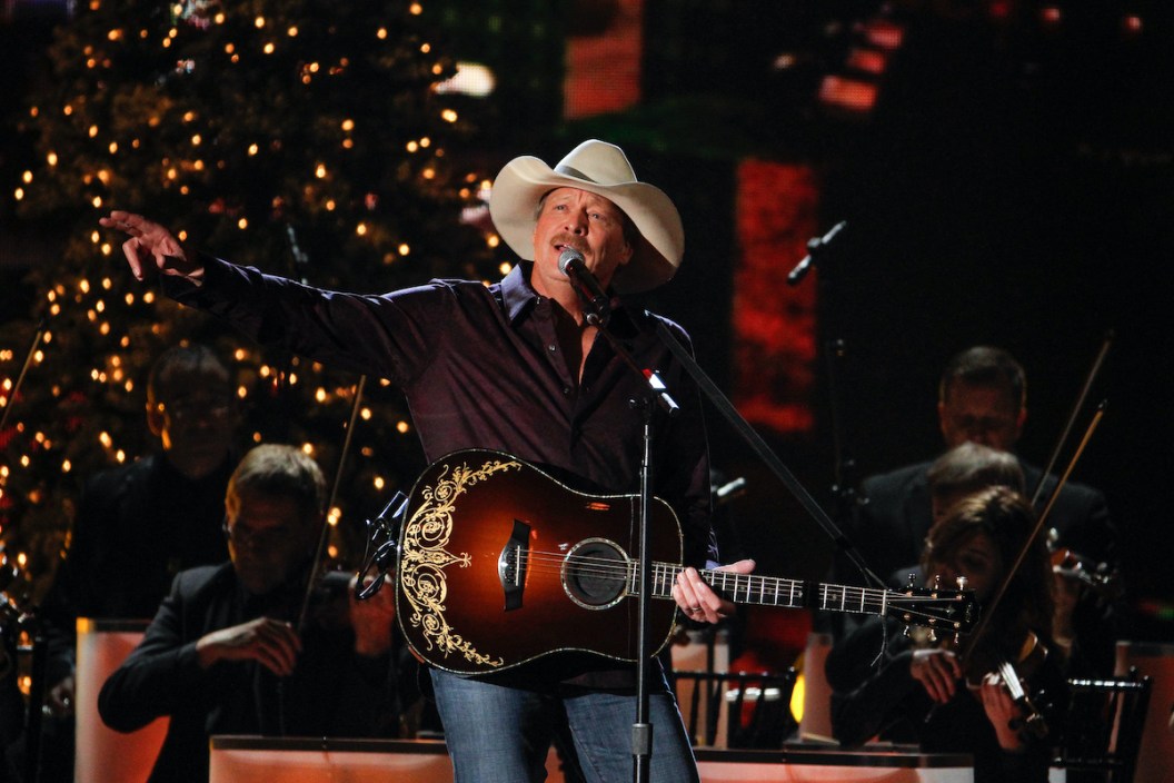 NASHVILLE, TN - NOVEMBER 07: Alan Jackson performs during the CMA 2014 Country Christmas on November 7, 2014 in Nashville, Tennessee.