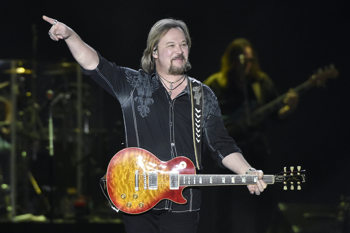 Travis Tritt performs during the 2019 Seven Peaks Music Festival on August 30, 2019 in Buena Vista, Colorado.