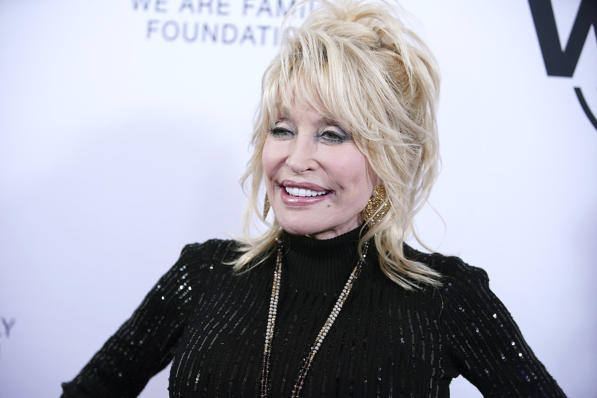Dolly Parton attends We Are Family Foundation honors Dolly Parton & Jean Paul Gaultier at Hammerstein Ballroom on November 05, 2019 in New York City.