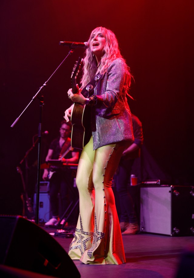 Lainey Wilson performs onstage at the 11th Annual BBR Music Group Pre-CMA Party on November 08, 2021 in Nashville, Tennessee.