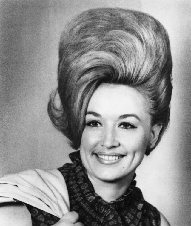 Country singer Dolly Parton poses for a portrait in 1965 in Nashville, Tennessee. 