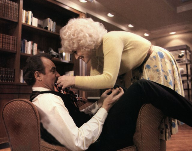 Photo of Dolly Parton and Dabney Coleman in '9 to 5'