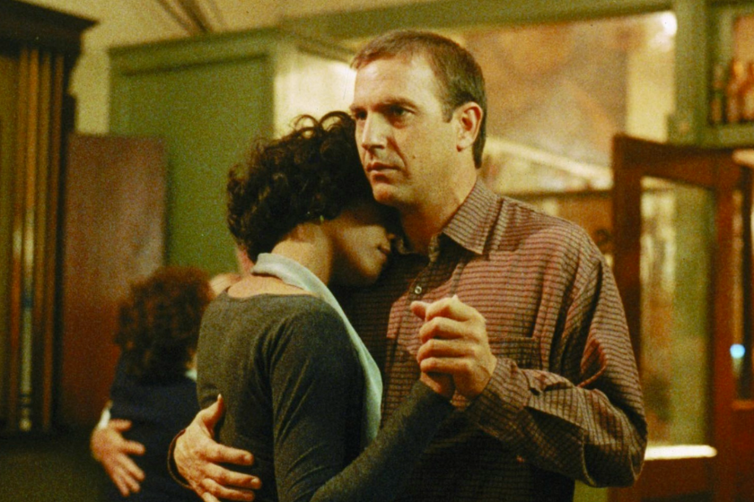 Whitney Houston and Kevin Costner in 'The Bodyguard'