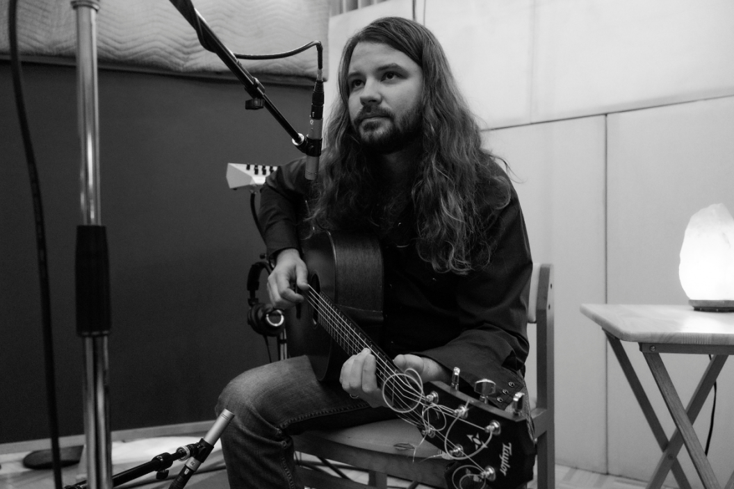 photo of Brent Cobb in the studio