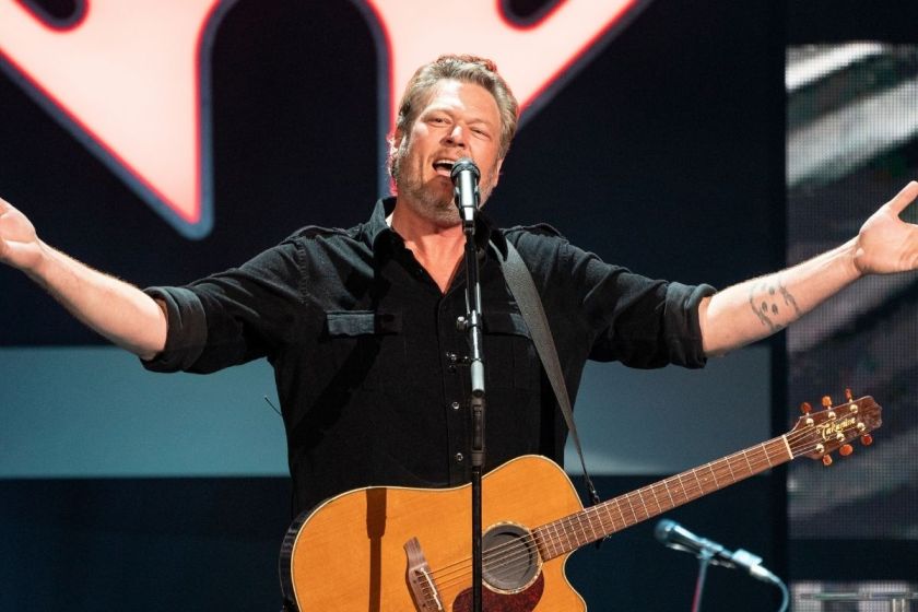 Blake Shelton performs onstage during the 2021 iHeartCountry Festival Presented By Capital One at Frank Irwin Center on October 30, 2021 in Austin, Texas.