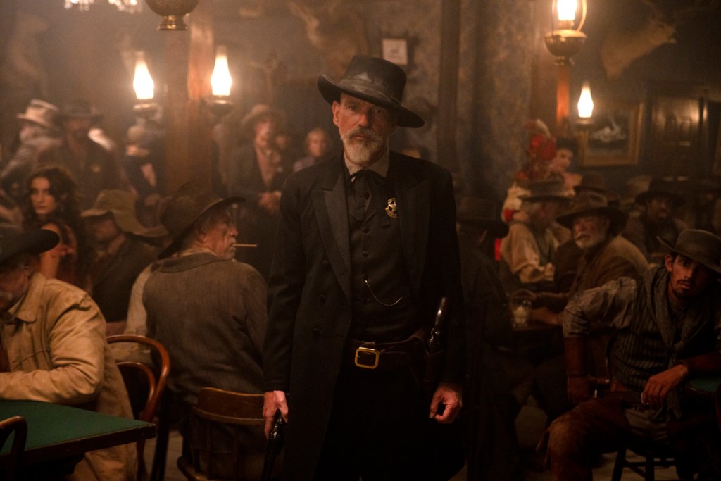 Billy Bob Thornton as Marshal Jim Courtright of the Paramount+ original series 1883