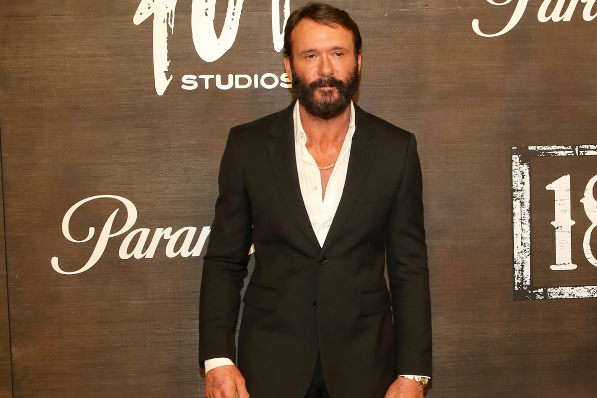 Tim McGraw attends the world premiere of "1883"