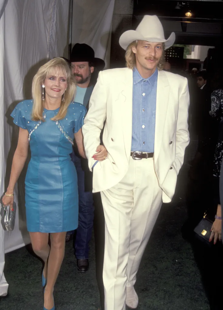 Alan Jackson and wife Denise Jackson during 26th Annual Academy of Country Music Awards at Universal Ampitheater in Universal City, California, United States. (Photo by Ron Galella/Ron Galella Collection via Getty Images)