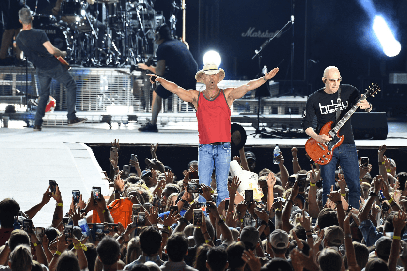 Kenny Chesney performs in concert during "Trip Around The Sun" tour