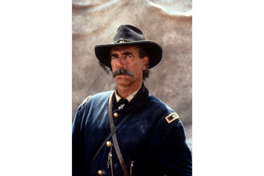 Sam Elliott publicity portrait for the film 'Gettysburg', 1993