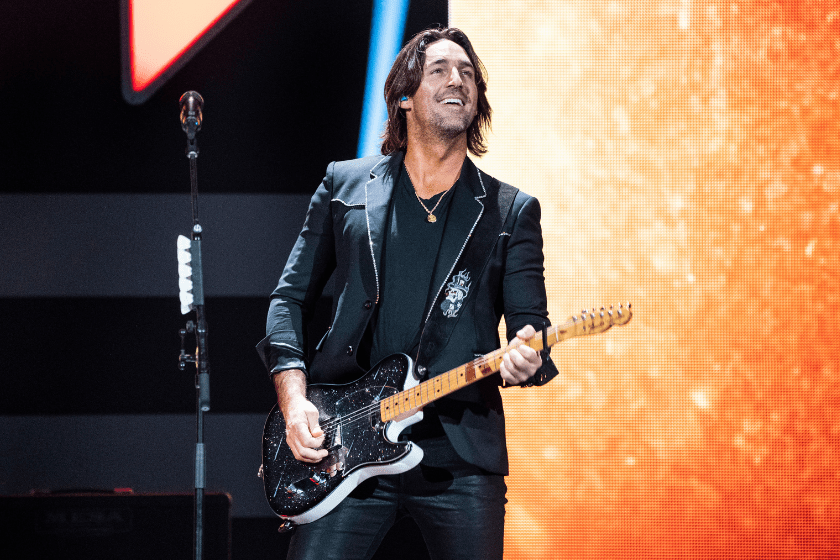 Jake Owen performs during the 2021 iHeartCountry Festival