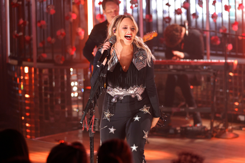 Miranda Lambert performs during the New Year's Eve Live Nashville's Big Bash at Casa Rosa