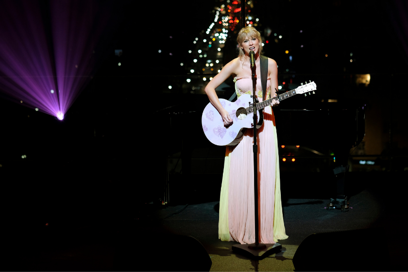 Taylor Swift performs during the TIME 100 Gala 2019 Dinner