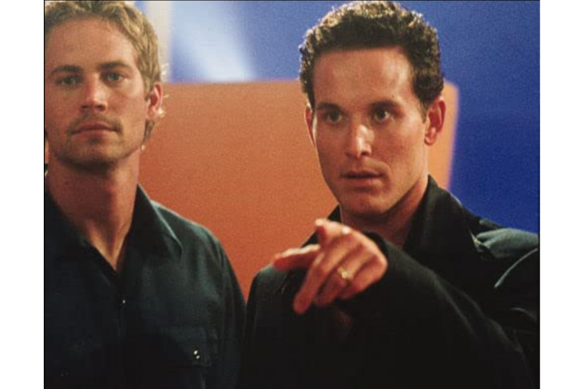 Paul Walker and Cole Hauser in '2 Fast 2 Furious'