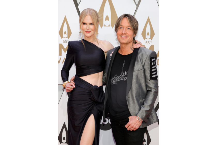 Nicole Kidman and Keith Urban attend the 55th annual Country Music Association awards