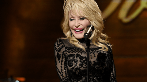 Honoree Dolly Parton accepts the 2019 MusiCares Person of the Year Award onstage during MusiCares Person of the Year honoring Dolly Parton at Los Angeles Convention Center on February 8, 2019 in Los Angeles, California.