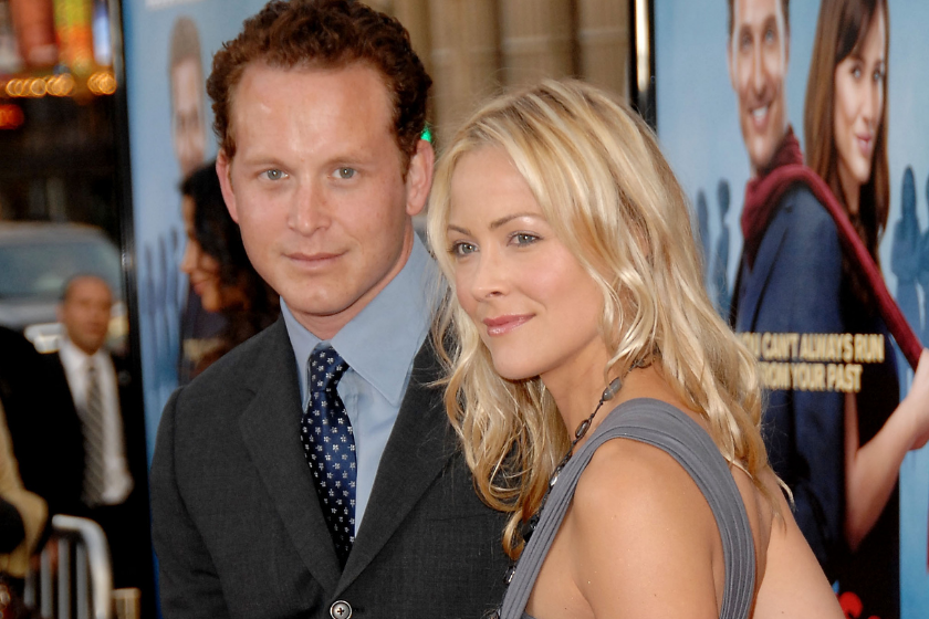 Actor Cole Hauser and wife actress Cynthia Daniel arrive at the Los Angeles Premiere "Ghosts of Girlfriends Past" 