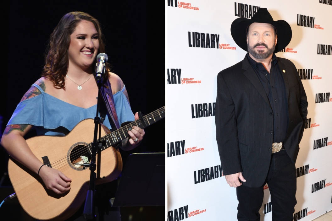 Allie Colleen side-by-side with her father, country music legend Garth Brooks
