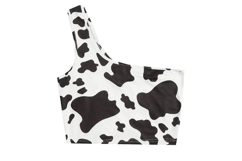 what to wear to a rodeo - cute cow print shirt
