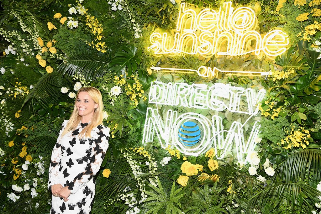 Reese Witherspoon attends the AT&T and Hello Sunshine launch celebration of "Shine On With Reese" and "Master The Mess" at NeueHouse Hollywood on August 6, 2018 in Los Angeles, California. 