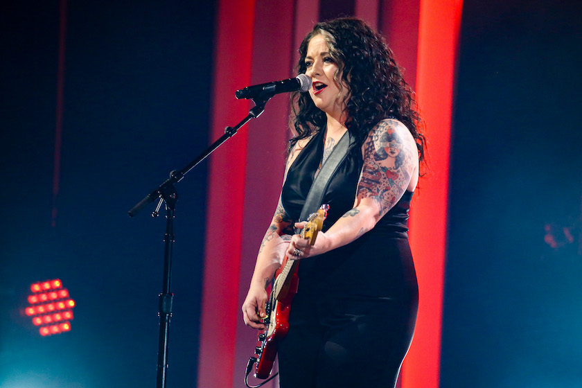 NASHVILLE, TENNESSEE - NOVEMBER 11: (FOR EDITORIAL USE ONLY) Ashley McBryde performs onstage during the The 54th Annual CMA Awards at Nashville's Music City Center on Wednesday, November 11, 2020 in Nashville, Tennessee. 