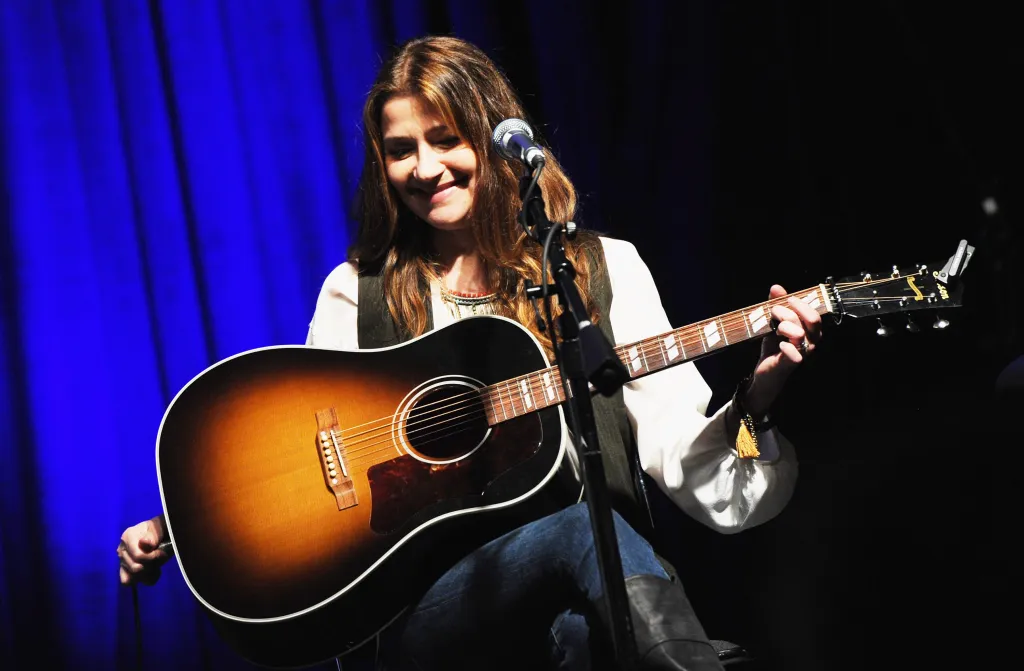 Songwriter Matraca Berg performs during WCRS Live! sponsored by BMI and Country Aircheck at The Nashville Convention Center on February 23, 2012 in Nashville, Tennessee. 
