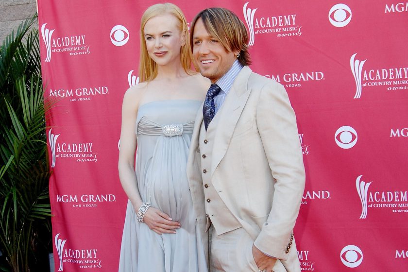 Actress Nicole Kidman and husband singer Keith Urban attend the 43rd Academy of Country Music Awards at The MGM Grand Garden Arena on May 18, 2008 in Las Vegas, Nevada. 