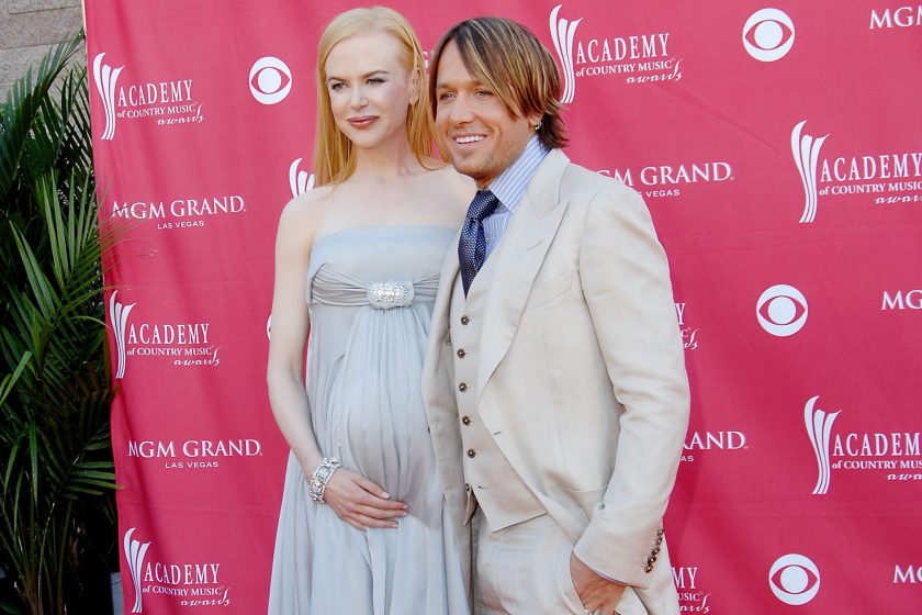Actress Nicole Kidman and husband singer Keith Urban attend the 43rd Academy of Country Music Awards at The MGM Grand Garden Arena on May 18, 2008 in Las Vegas, Nevada.