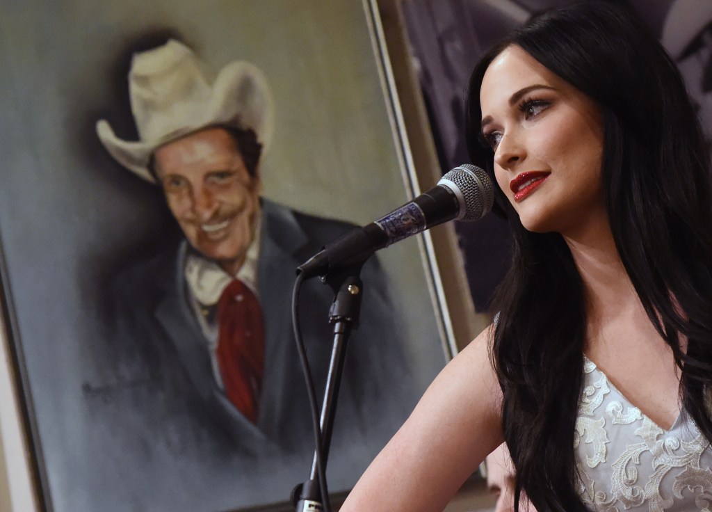 Kacey Musgraves performs and Signs Copies Of Her New Album "A Very Kasey Christmas" at Ernest Tubb Record Shop on November 18, 2016 in Nashville, Tennessee. (Photo by Rick Diamond/Getty Images)