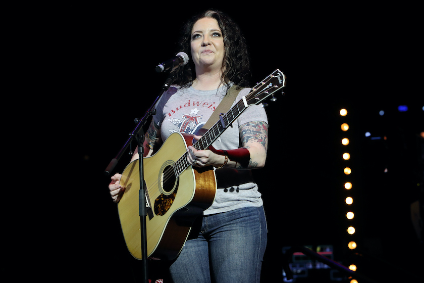 LONDON, ENGLAND - MARCH 10: Ashley McBryde performs on day 2 of C2C Country to Country festival at The O2 Arena on March 10, 2018 in London, England. 