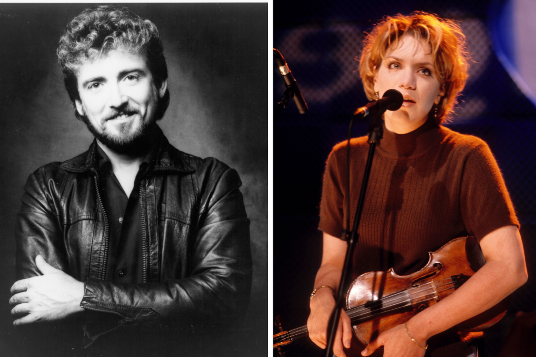 publicity photo of Keith Whitley/ Alison Krauss performs onstage