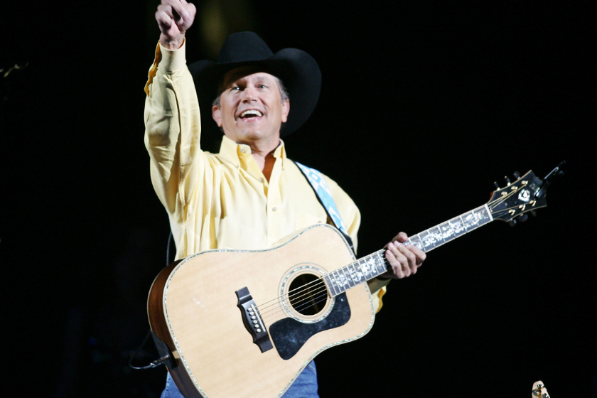 George Strait at the Kemper Arena in Kansas City, Missouri in 2005