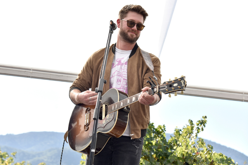 Adam Doleac performs during 2019 Live in the Vineyard at Peju winery 