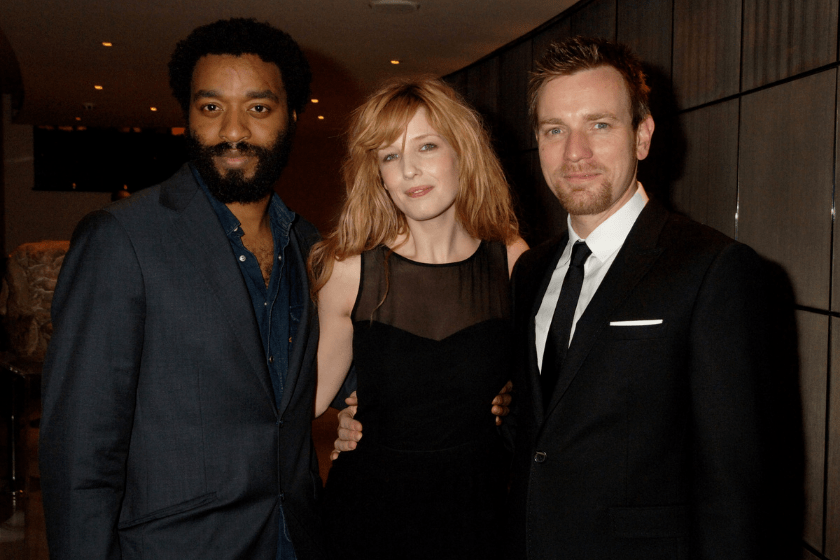 Chiwetel Ejiofor, Kelly Reilly and Ewan McGregor attend the after party following the press night of "Othello" at One Aldwych on December 4, 2007 in London, England