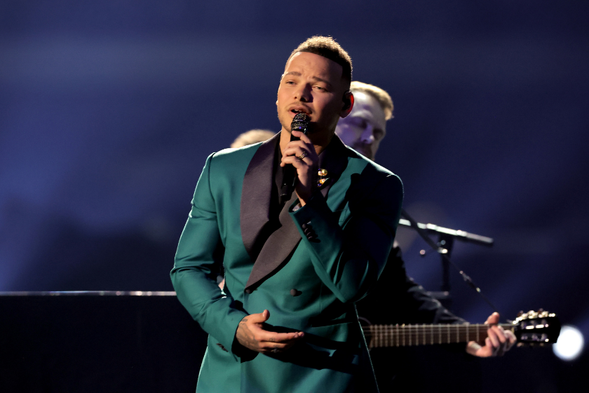 Kane Brown performs onstage during the 57th Academy of Country Music Awards