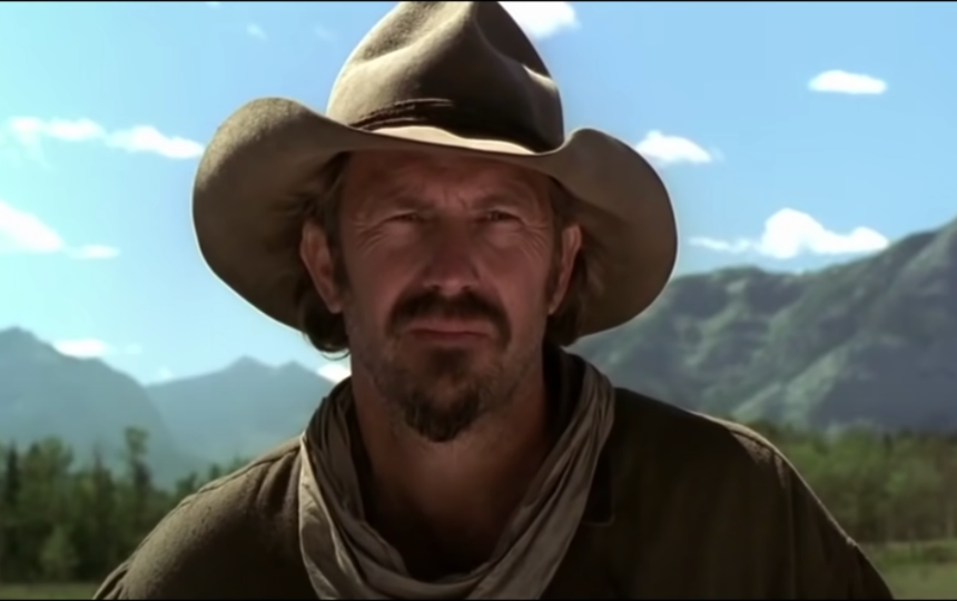 Kevin Costner in 'Open Range'