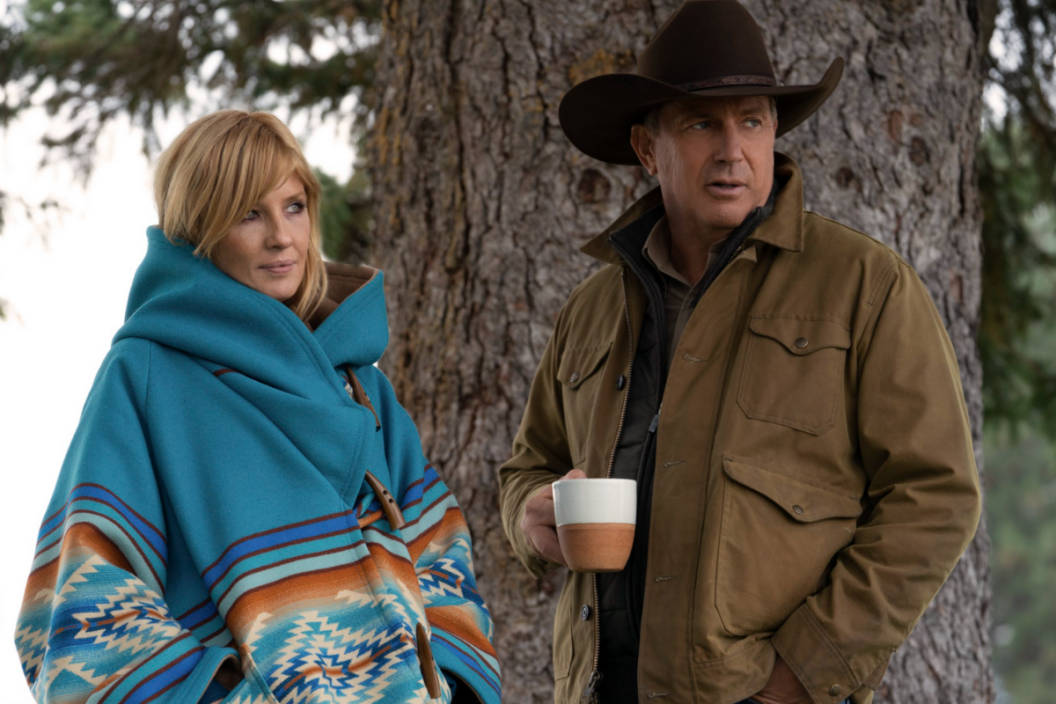 Kelly Reilly as Beth Dutton and Kevin Costner as John Dutton on 'Yellowstone'