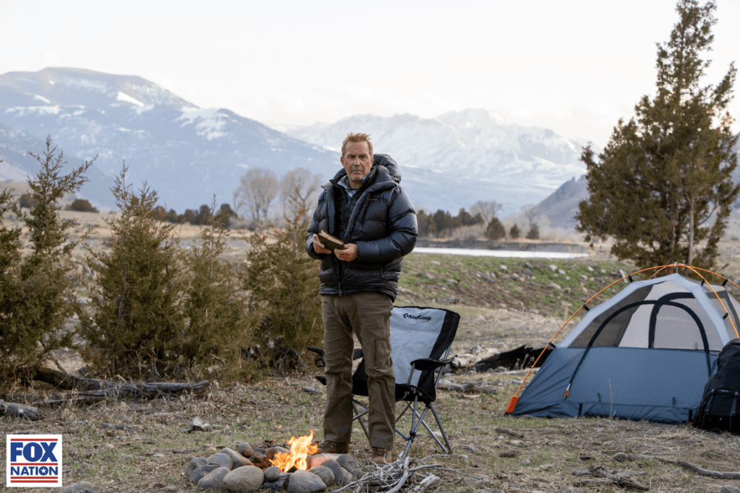 Kevin Costner in Yellowstone National Park