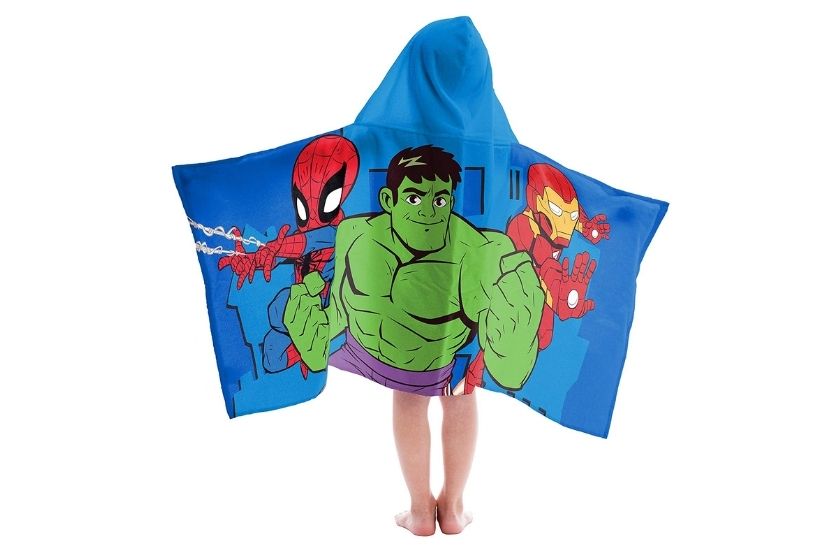 avengers — hooded towels for kids