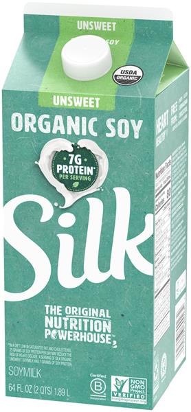 Silk Organic Unsweet Soymilk